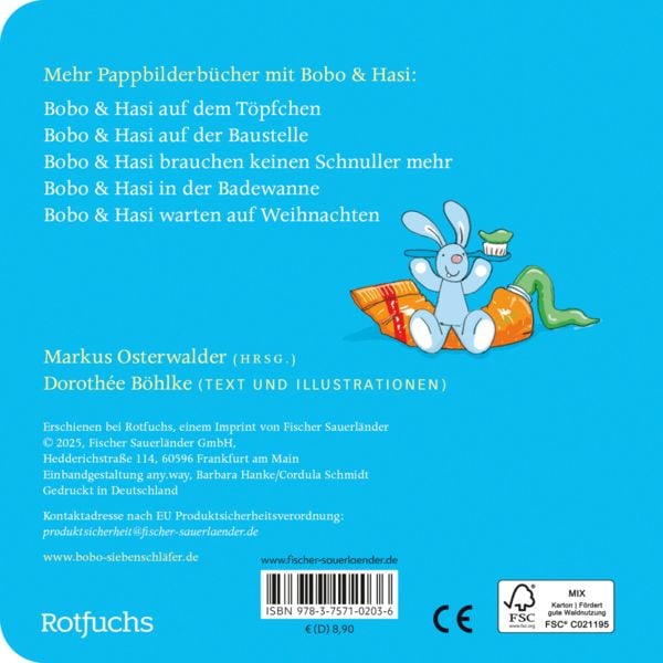 Produktbild: Bobo & Hasi putzen Z&auml;hne