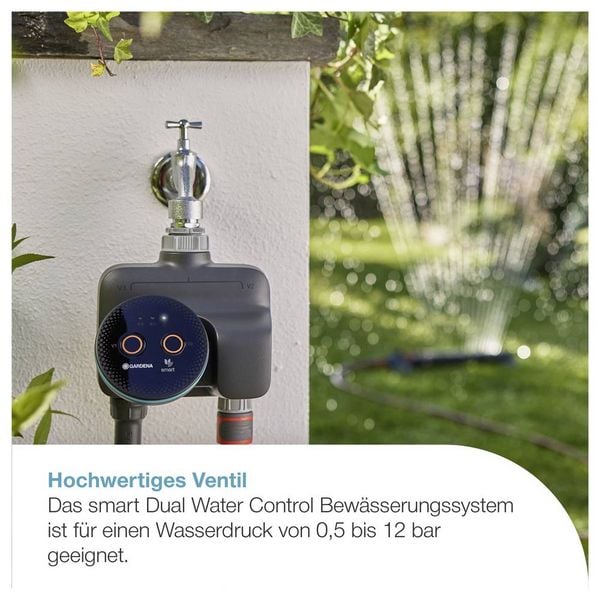 Produktbild: GARDENA 19034-20smart Dual Water Control Bew&auml;sserungssteuerung