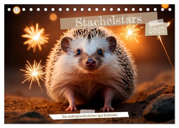 Produktbild: Stachelstars (Tischkalender 2027 DIN A5 quer), CALVENDO Monatskalender