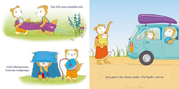 Produktbild: Maxi Pixi 503: Bobo Siebenschl&auml;fer. Ein Tag am See
