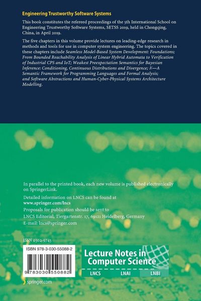 Produktbild: Engineering Trustworthy Software Systems
