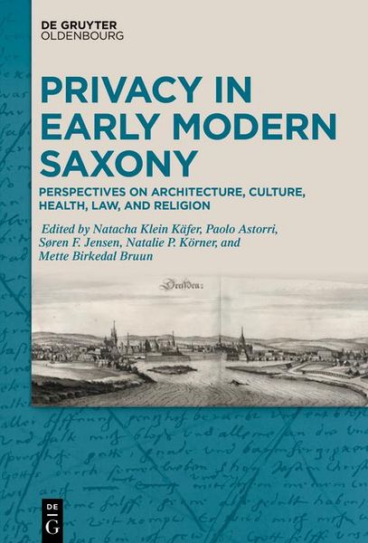 Produktbild: Privacy in Early Modern Saxony