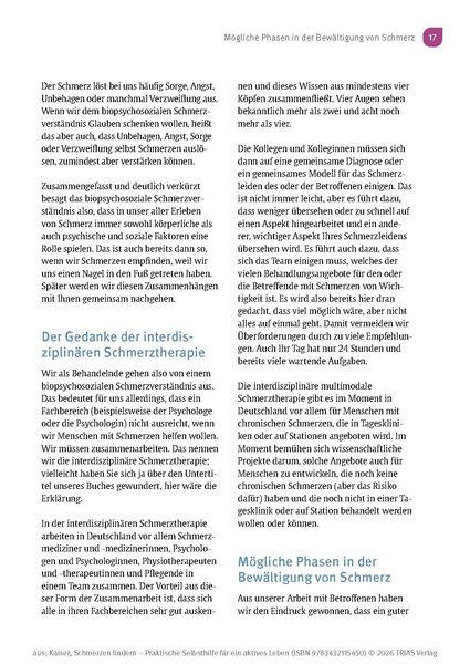 Produktbild: Schmerzen lindern - Praktische Selbsthilfe f&uuml;r ein aktives Leben