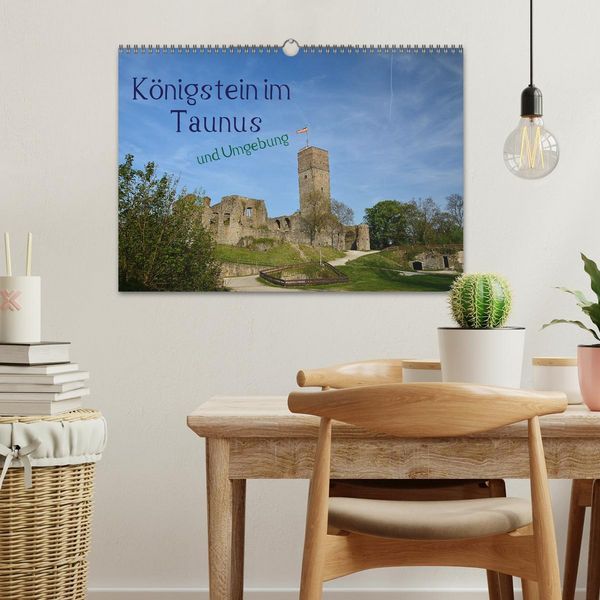 Produktbild: K&ouml;nigstein im Taunus und Umgebung (Wandkalender 2026 DIN A3 quer), CALVENDO Monatskalender