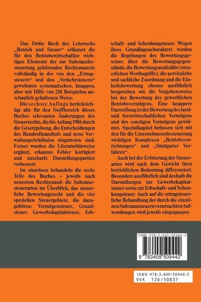 Produktbild: Die Substanzsteuern