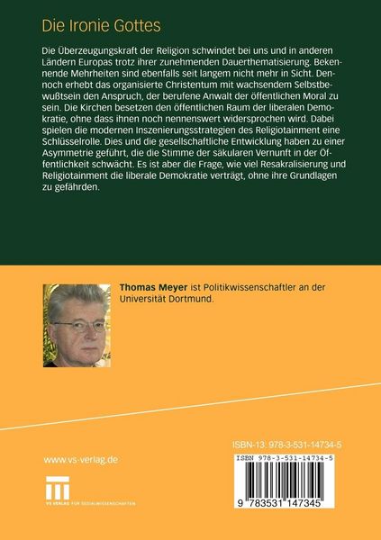 Produktbild: Die Ironie Gottes