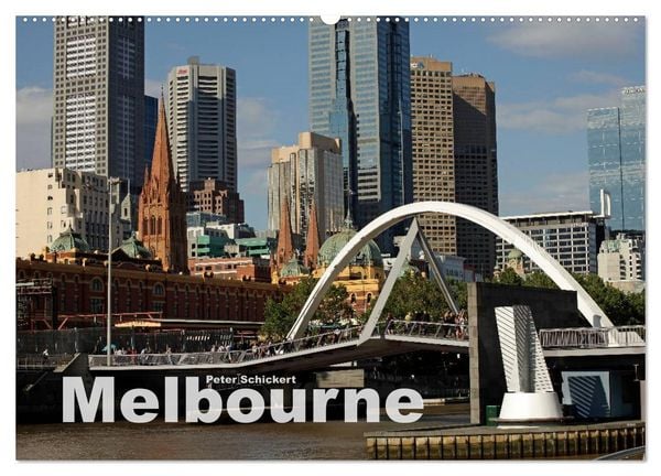 Produktbild: Melbourne (Wandkalender 2026 DIN A2 quer), CALVENDO Monatskalender