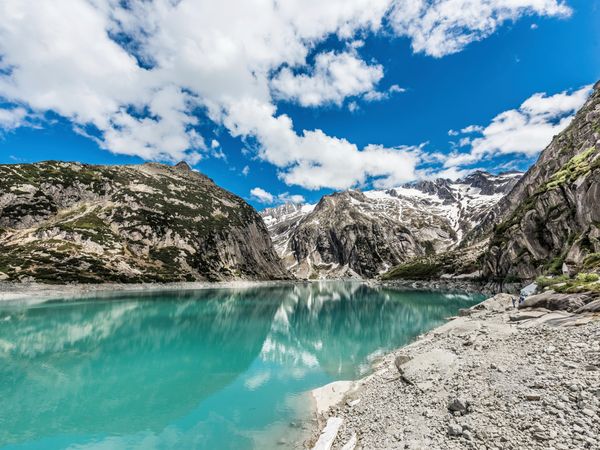 Produktbild: CALVENDO Puzzle Gelmersee 1000 Teile Lege-Gr&ouml;&szlig;e 64 x 48 cm Foto-Puzzle Bild von Jackie Venzin