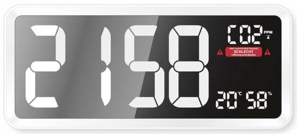 Produktbild: Techno Line WL1040 WL1040 CO2-Anzeige / CO2-Messger&auml;t