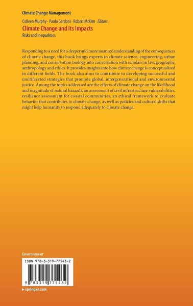 Produktbild: Climate Change and Its Impacts