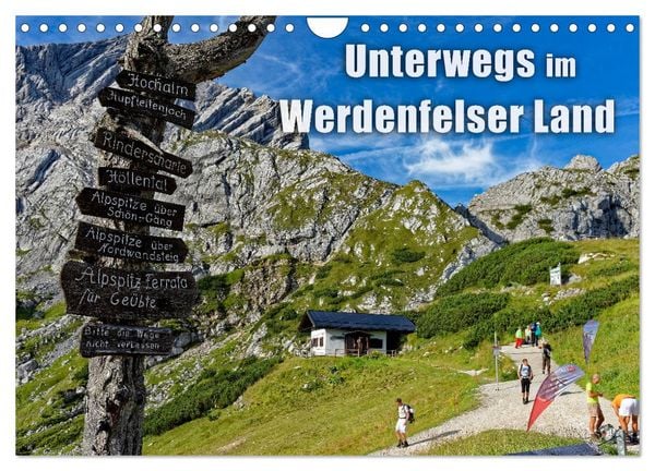 Produktbild: Unterwegs im Werdenfelser Land (Wandkalender 2026 DIN A4 quer), CALVENDO Monatskalender