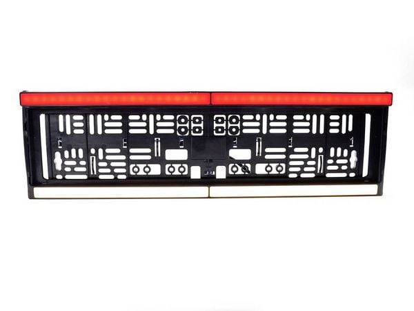 Produktbild: WAS W253 2101 Kennzeichenhalter, Bremslicht, R&uuml;ckfahrscheinwerfer, Kennzeichenleuchte (B x H x T) 584 x 163 x 32 mm