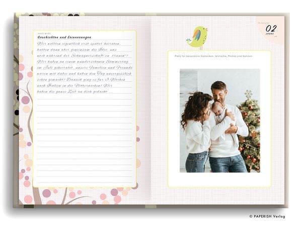 Produktbild: DEIN LEBEN IN EINEM BUCH (beige)