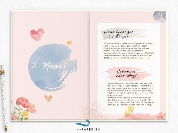 Produktbild: Unser Schwangerschaftstagebuch