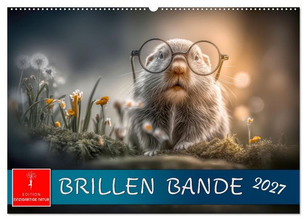 Produktbild: Brillen Bande (Wandkalender 2027 DIN A2 quer), CALVENDO Monatskalender