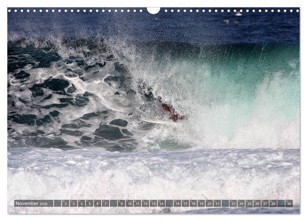 Produktbild: Faszination Surfen (Wandkalender 2026 DIN A3 quer), CALVENDO Monatskalender