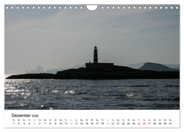 Produktbild: Ibiza & Formentera (Wandkalender 2026 DIN A4 quer), CALVENDO Monatskalender