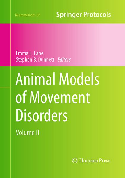 Produktbild: Animal Models of Movement Disorders
