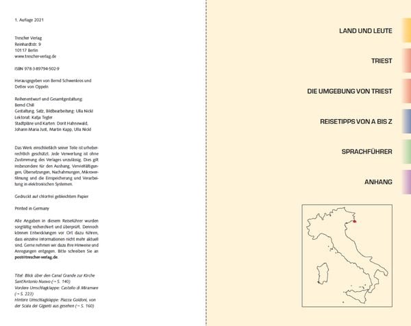 TRESCHER Reiseführer Triest