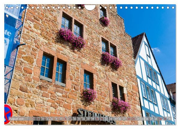 Produktbild: Ein Blick auf Frankenberg an der Eder (Wandkalender 2026 DIN A4 quer), CALVENDO Monatskalender