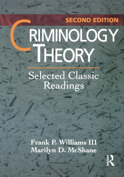 Produktbild: Criminology Theory