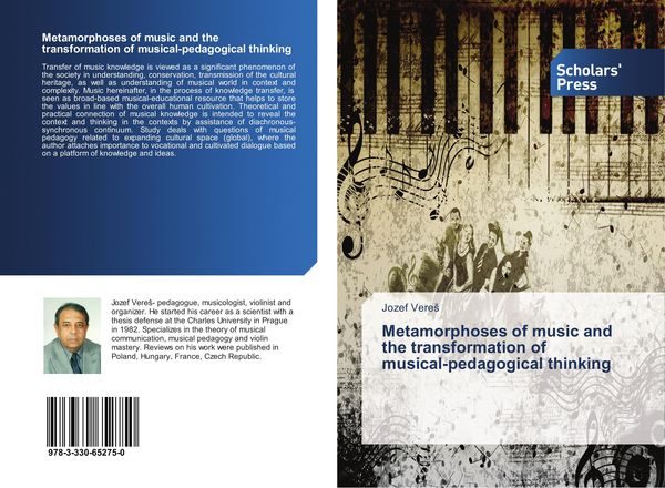 Produktbild: Metamorphoses of music and the transformation of musical-pedagogical thinking