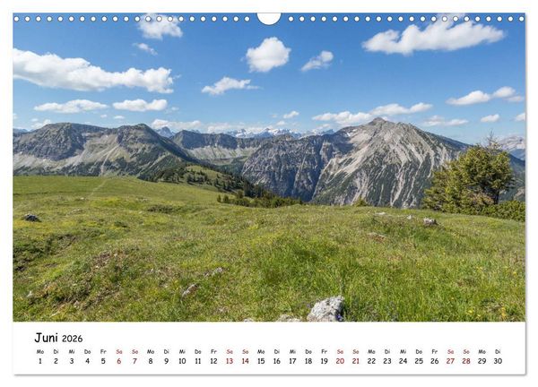 Produktbild: Bergpixels Wanderlust (Wandkalender 2026 DIN A3 quer), CALVENDO Monatskalender
