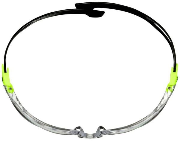 Produktbild: 3M SecureFit SF501SGAF-GRN Schutzbrille mit Antibeschlag-Schutz Gr&uuml;n