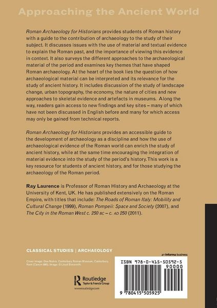 Produktbild: Roman Archaeology for Historians