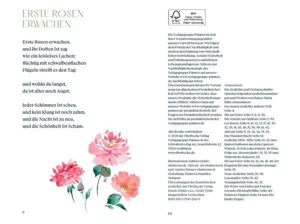 Produktbild: In Rilkes Rosengarten
