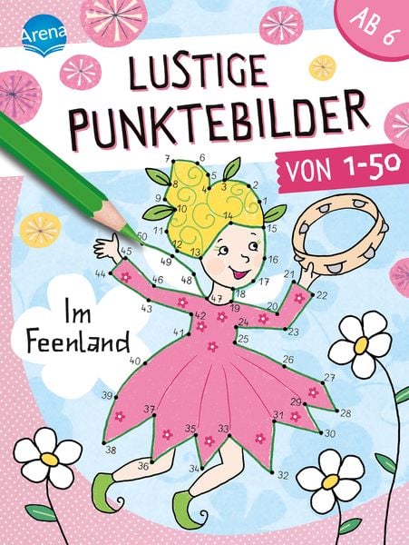 Produktbild: Lustige Punktebilder von 1 bis 50. Im Feenland