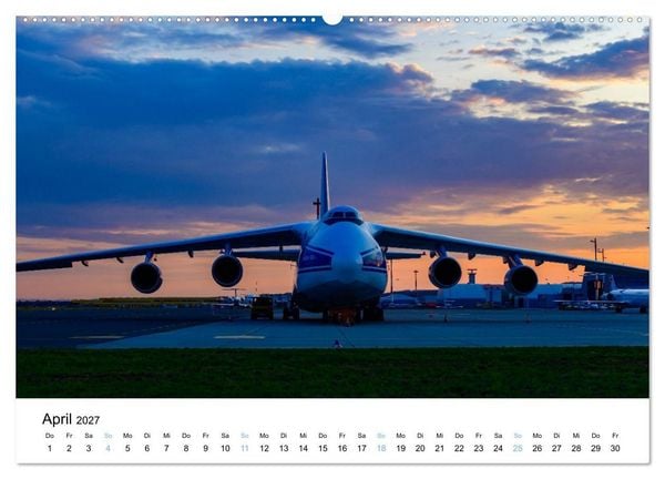 Produktbild: Air Cargo - Frachtflugzeuge, Giganten der L&uuml;fte (Wandkalender 2027 DIN A2 quer), CALVENDO Monatskalender