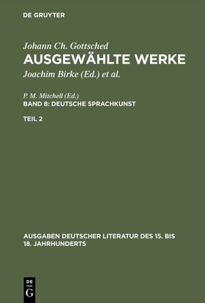Produktbild: Deutsche Sprachkunst. Zweiter Teil