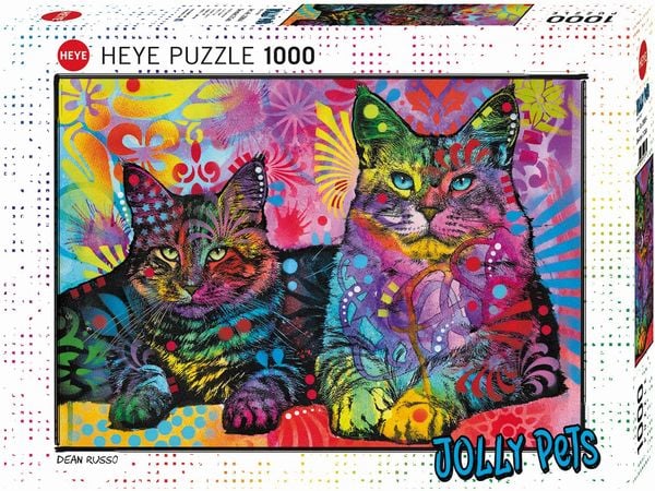 Produktbild: Devoted 2 Cats Puzzle