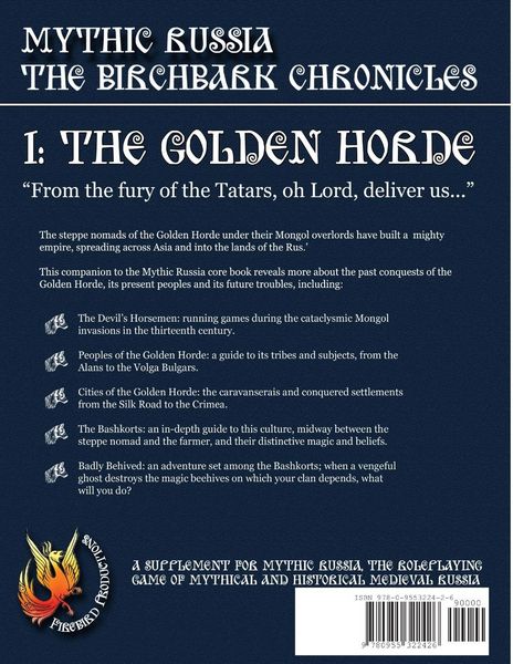 Produktbild: The Birchbark Chronicles 1 - The Golden Horde (b&w)