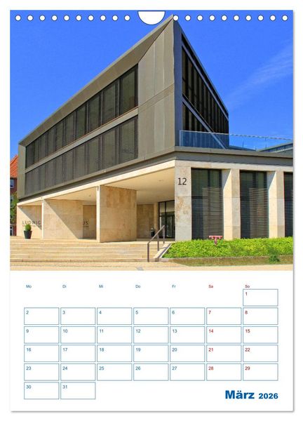 Produktbild: Residenzstadt Schwerin - Mecklenburg-Vorpommern - Terminplaner (Wandkalender 2026 DIN A4 hoch), CALVENDO Monatskalender