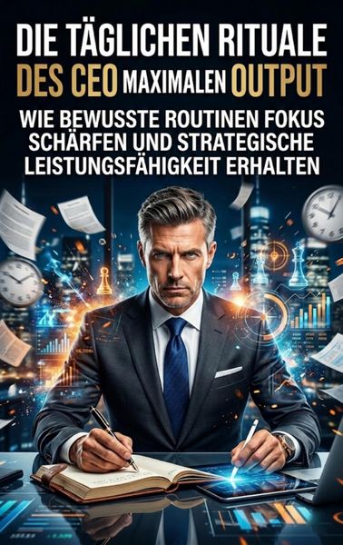 Produktbild: Die t&auml;glichen Rituale des CEO f&uuml;r maximalen Output