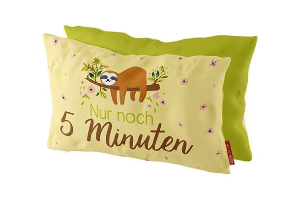 Kissen 25x40 Faultier