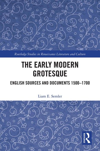 Produktbild: The Early Modern Grotesque