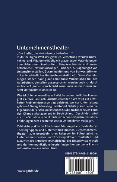 Produktbild: Unternehmenstheater