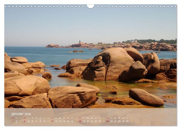 Produktbild: &Eacute;chapp&eacute;e Breizh (Calendrier mural 2026 DIN A3 vertical), CALVENDO calendrier mensuel