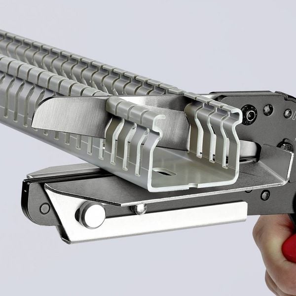 Produktbild: Knipex 95 02 21 Kunststoffschere Geeignet f&uuml;r (Abisoliertechnik) Kabelkan&auml;le 4mm
