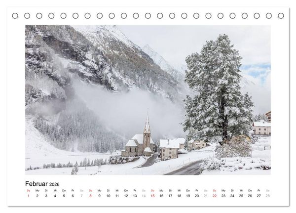 Produktbild: Sch&ouml;nes Landleben im Ahrntal (Tischkalender 2026 DIN A5 quer), CALVENDO Monatskalender