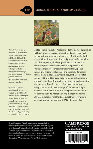 Produktbild: Joint Species Distribution Modelling