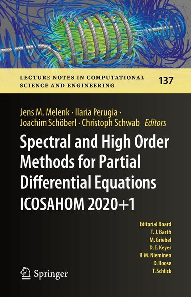 Produktbild: Spectral and High Order Methods for Partial Differential Equations ICOSAHOM 2020+1