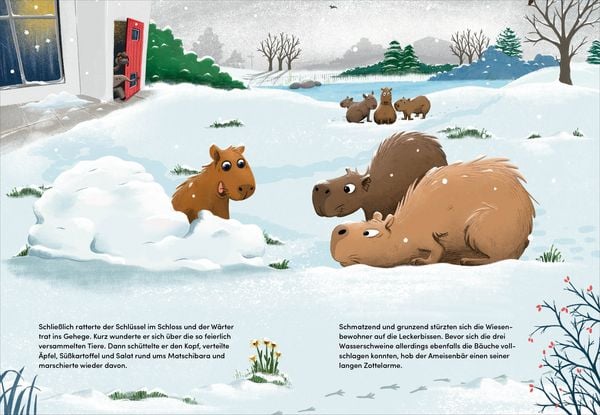 Produktbild: Drei Wasserschweine & der allererste Schnee