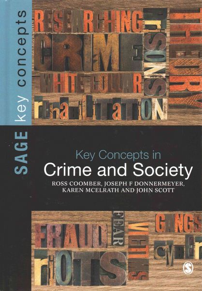 Produktbild: Coomber, R: Key Concepts in Crime and Society