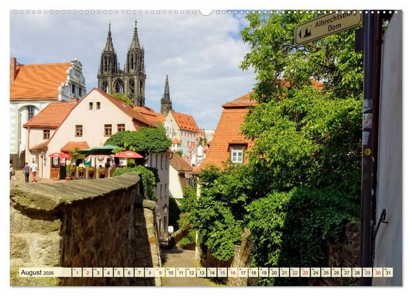 Produktbild: Bezauberndes Mei&szlig;en (Wandkalender 2026 DIN A2 quer), CALVENDO Monatskalender
