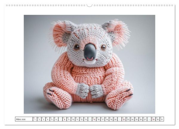 Produktbild: Lustige Strick-Ideen (hochwertiger Premium Wandkalender 2026 DIN A2 quer), Kunstdruck in Hochglanz
