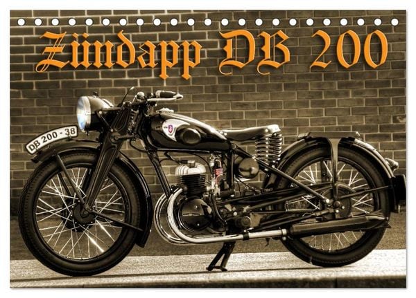 Produktbild: Z&uuml;ndapp DB 200 (Tischkalender 2026 DIN A5 quer), CALVENDO Monatskalender